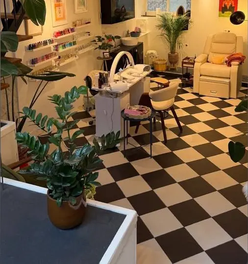 The interior of Lynn Studio in Amsterdam